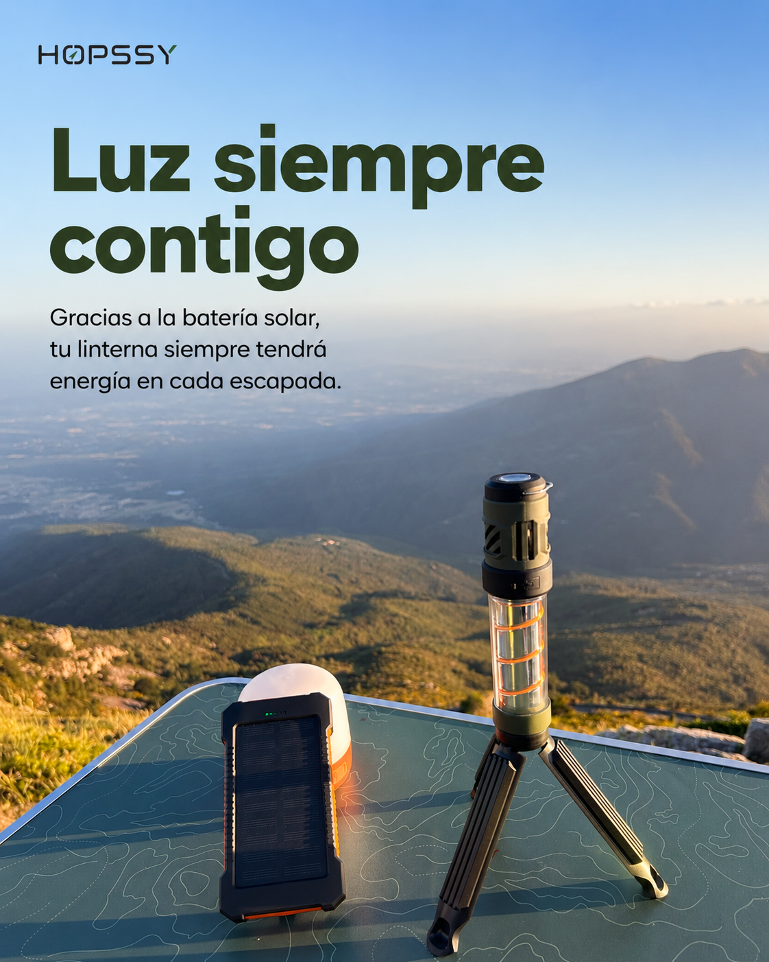 OFERTA VERANO | Linterna Antimosquitos+Batería Solar
